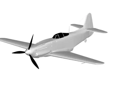 Ikarus S-49 3D model