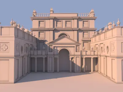 ST john lodge London 3D model