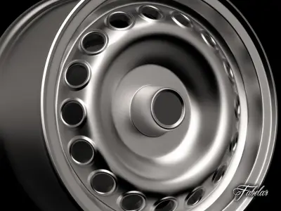 Alfa Romeo Giulia rim 3D model