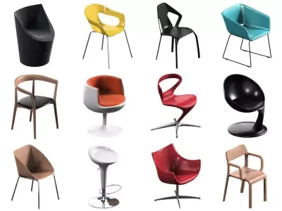 12 Chair Pack Collection 