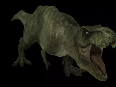 Jurassic Park T-Rex 3D model
