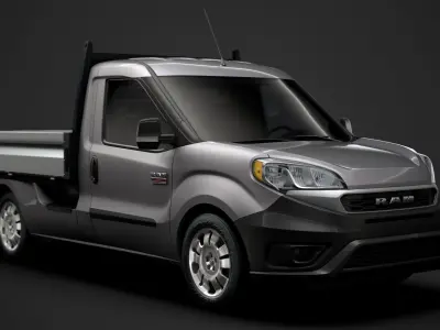 Ram Promaster City Tipper 2020 3D model