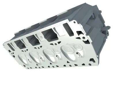 Engine Fuel System 3D model