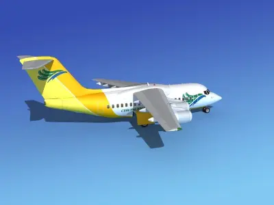 BAe 146-100 Cebu Pacific 3D model