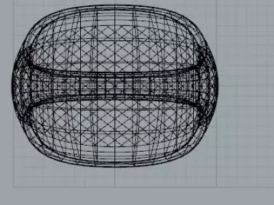 Anello Linee madri Free 3D model