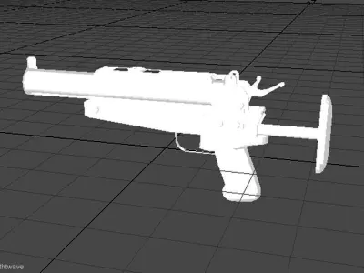 Grenade Launcher Standalone HK69A1 3D model