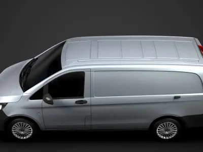 Mercedes Benz Vito Panel Van L2 2019 3D model