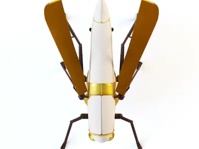 Bar table Locust 3D model