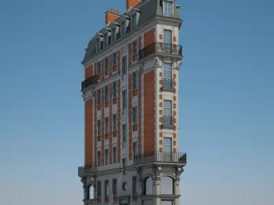 Old Building XII 3D model