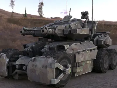 tank military 3D model