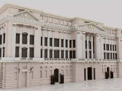 Buckingham Palace 3D model