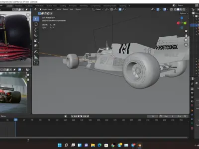 Ferrari SF1000 Free 3D model