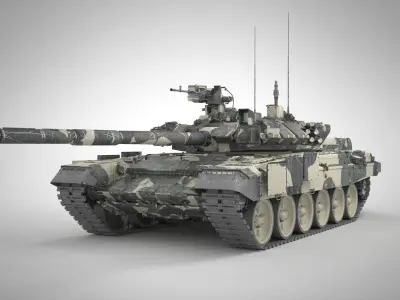 Modern Tank 3D model