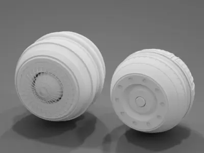 aset sci-fi Free low-poly 3D model