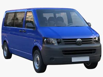 Volkswagen Transporter T5 3D model
