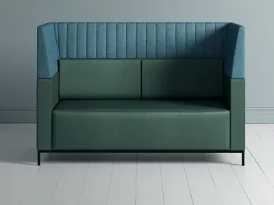 Cubicle Booth Seating 3D model