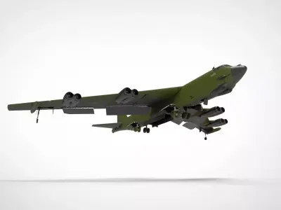 B-52 Stratofortress 3D model