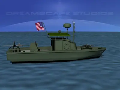 PBR Patrol Boat Riverine 3D model