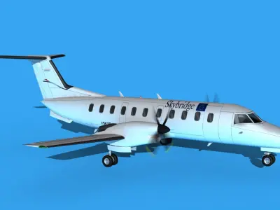 Embraer EMB120 Skybridge 3D model
