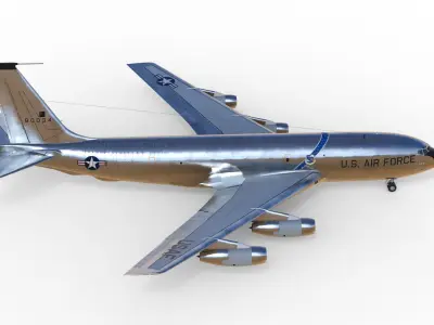 KC-135 A Stratotanker 3D model