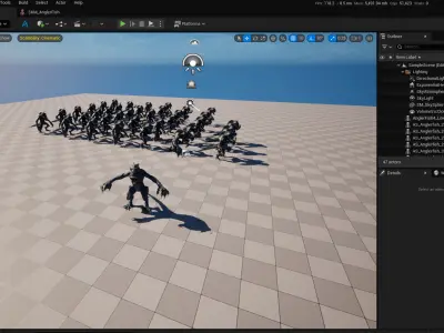 AnglerFish Low-poly 3D model