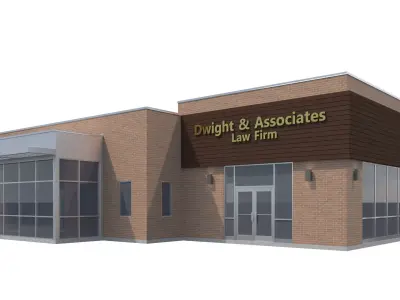 Commercial Building-008 Office 3D model