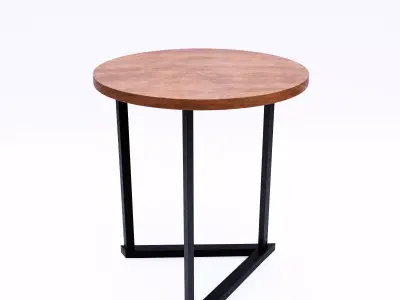 side table 5 Free low-poly 3D model
