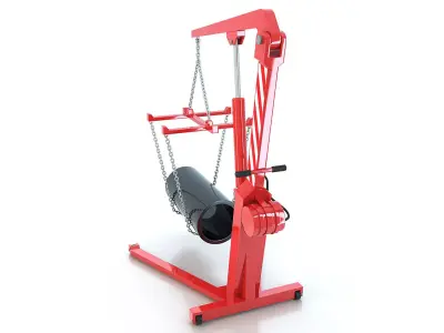 Workshop Crane 3D model