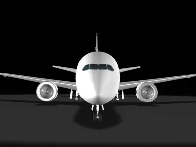 Aeromexico 787-9 Dreamliner 3D model