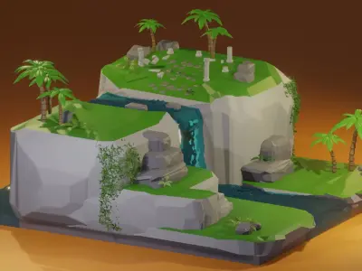 Ancient City 3D model