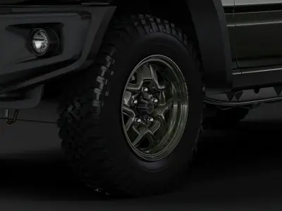 Suzuki Jimny Sierra JL 2019 wheel 3D model