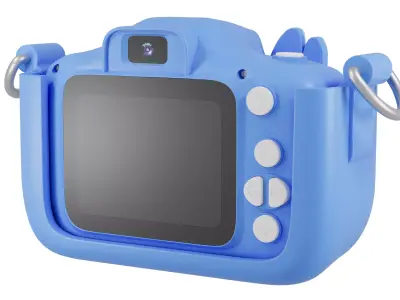 Digital Cameras For Kids 3D Model 3D model