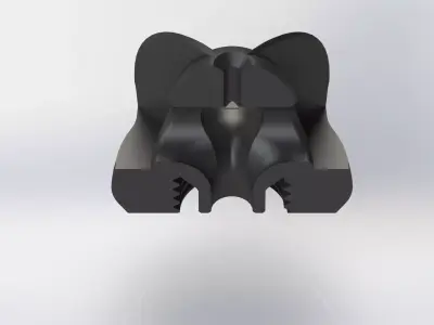 Queens Crown Flycatcher Free 3D print model