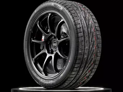 Toyo Proxes TR1 225 45 R17 3D model