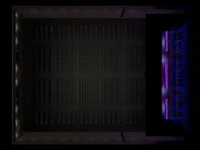 Convention Center Theater Georgia Ballroom 3D model