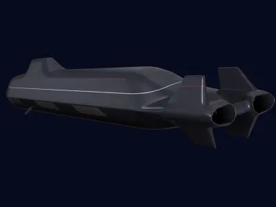Arcturus SSBN 3D model