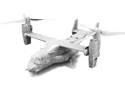V-22 Osprey 3D model
