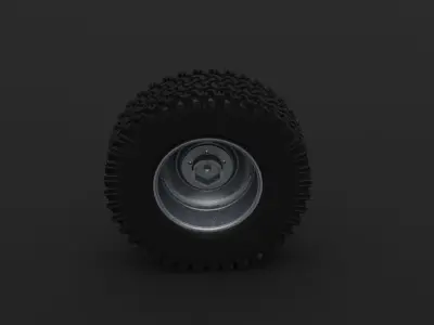 Wheel for RC model STL 3D model