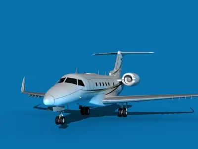 Embraer Praetor 500 V05 3D model