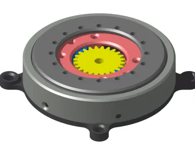 Split planetary reducer Free 3D print model