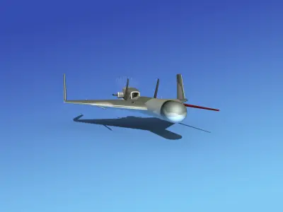 Harpy 1 UAV V05 3D model