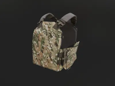 FirstSpear AAC Vest Low-poly 3D model