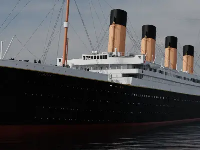 RMS Titanic 3D model
