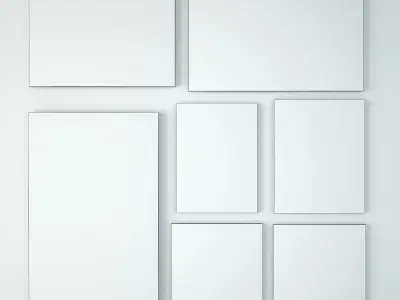 Balinese Garden Bird Paintings 3D model