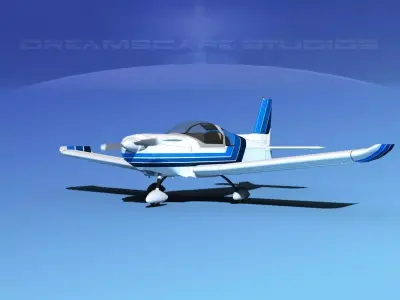 Zlin Z 242 V03 3D model