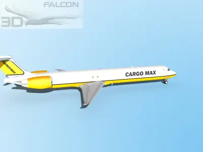 Falcon3D MD-80 CargoMax 3D model