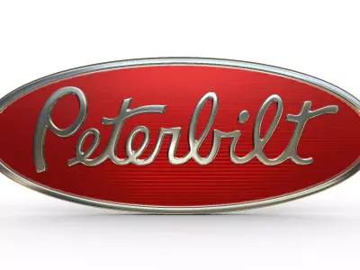 peterbilt logo 3D model