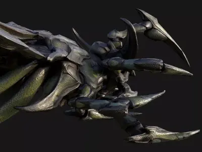 Air Leviathan Low-poly 3D model