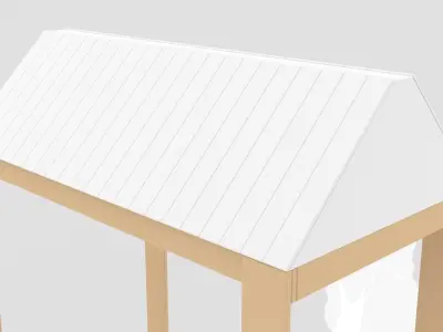 Vendor Cart 3D model