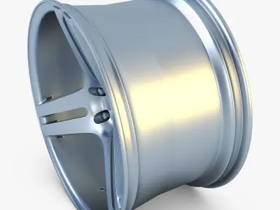 Vossen VPS-317 19 wheel silver 3D model